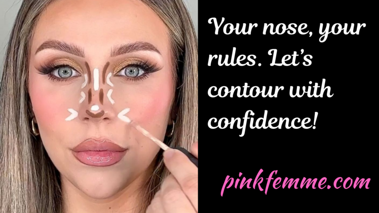 How to Contour Your Nose and Make It Look Smaller | PinkFemme