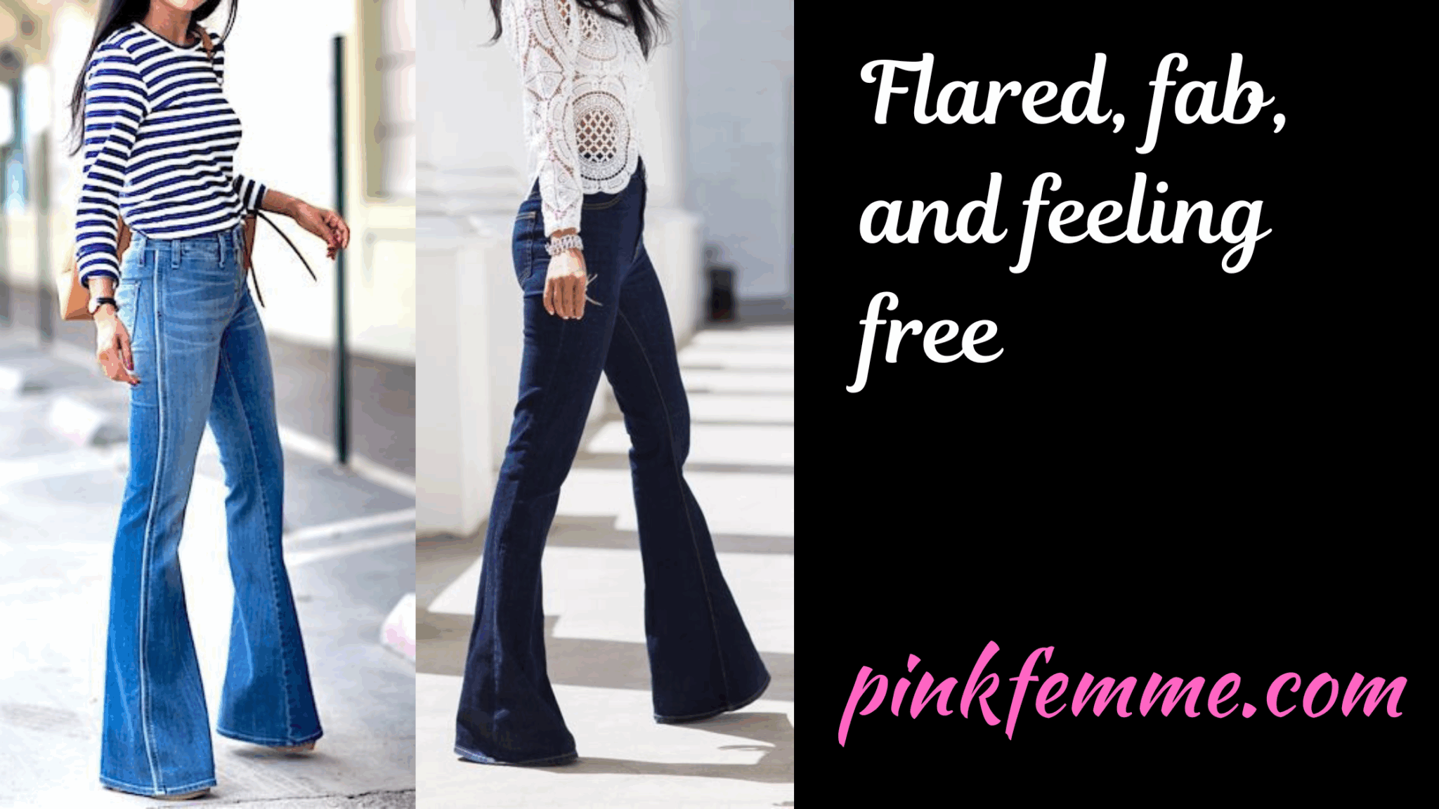 What Are Flared Pants And How To Style Them | PinkFemme